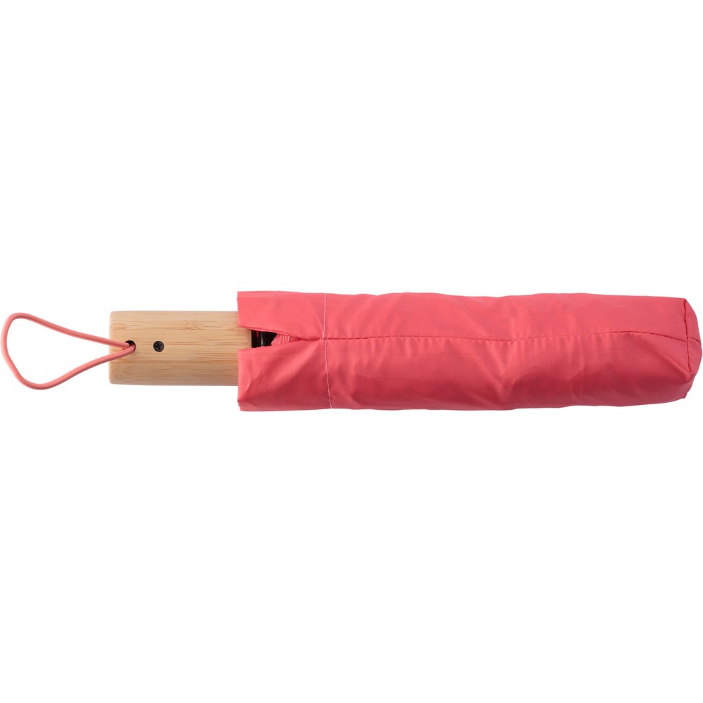 Parasol automatyczny RPET, składany Czerwony V4895-05 (1)