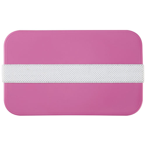 MIYO jednopoziomowe pudełko na lunch  Magenta-Biały 21046941 (4)