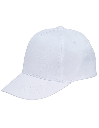 Czapka 5-panelowa Bawełniana White L04745-995701 