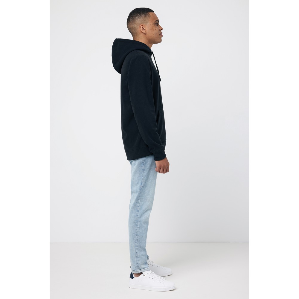 Bluza z kapturem z mikropolaru Iqoniq Trivor, RPET Czarny T9403.001.S (10)