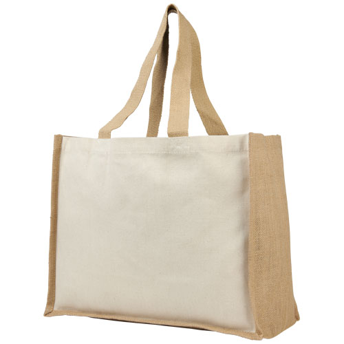Torba z płótna 320 g/m² i juty Varai Naturalny-Naturalny 21070100 