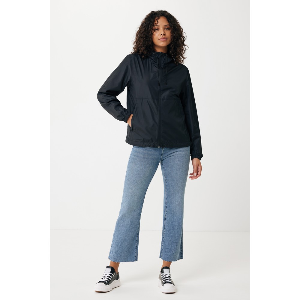Lekka kurtka Iqoniq Logan, poliester z recyklingu Czarny T9701.001.4XL (12)