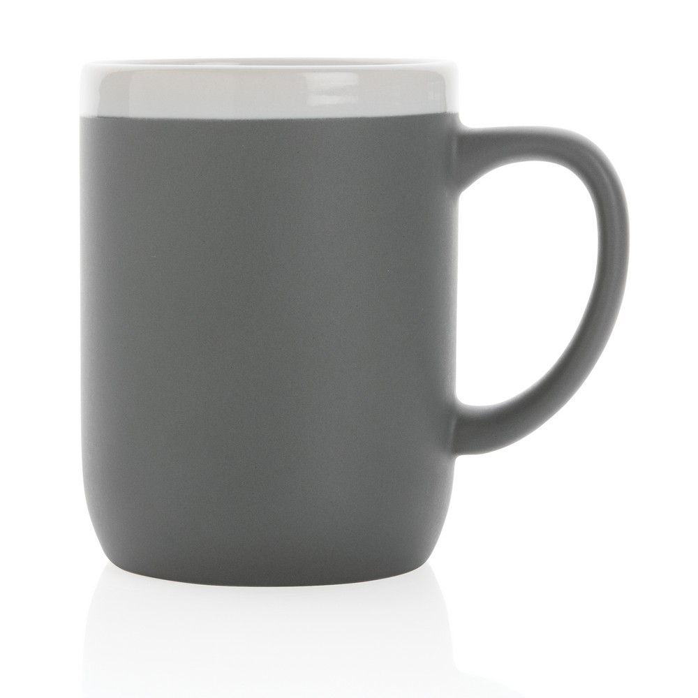 Kubek ceramiczny 300 ml Szary P434.092 (1)