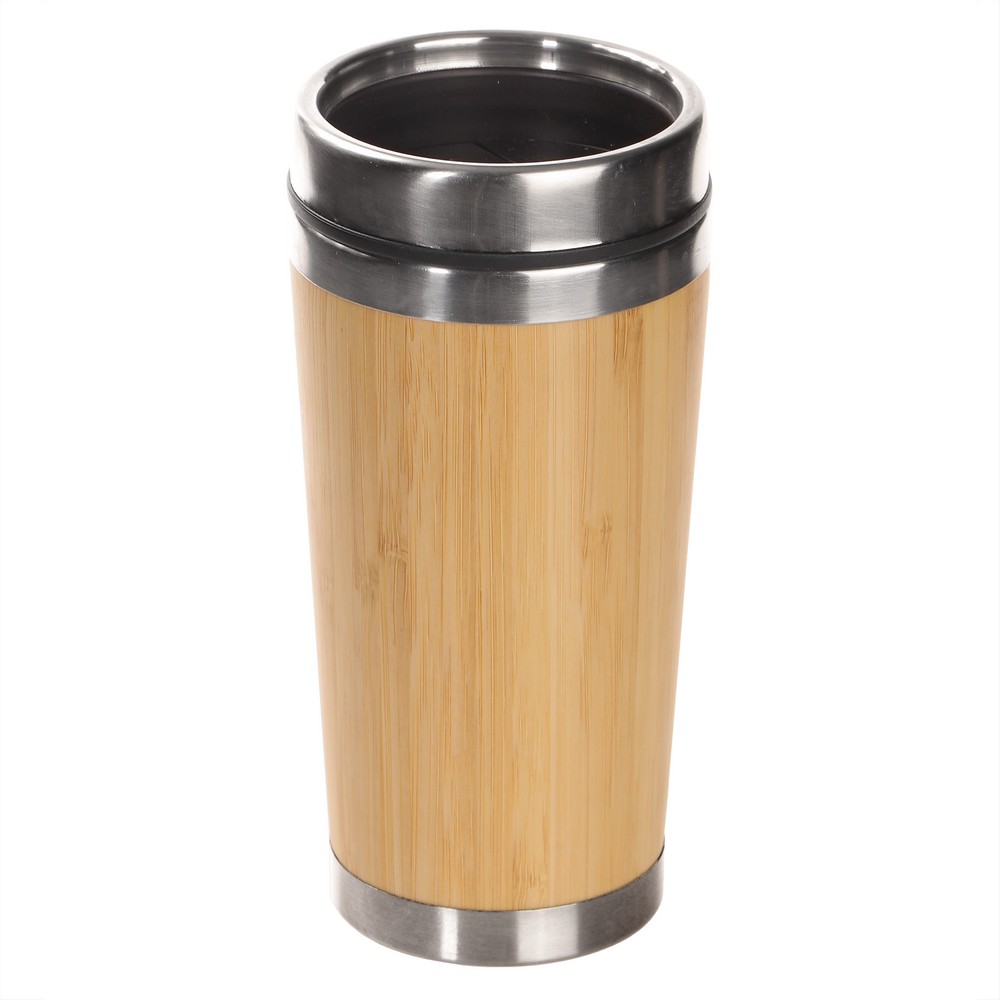 Bambusowy kubek termiczny 500 ml | Mark Drewno V0845-17 (3)