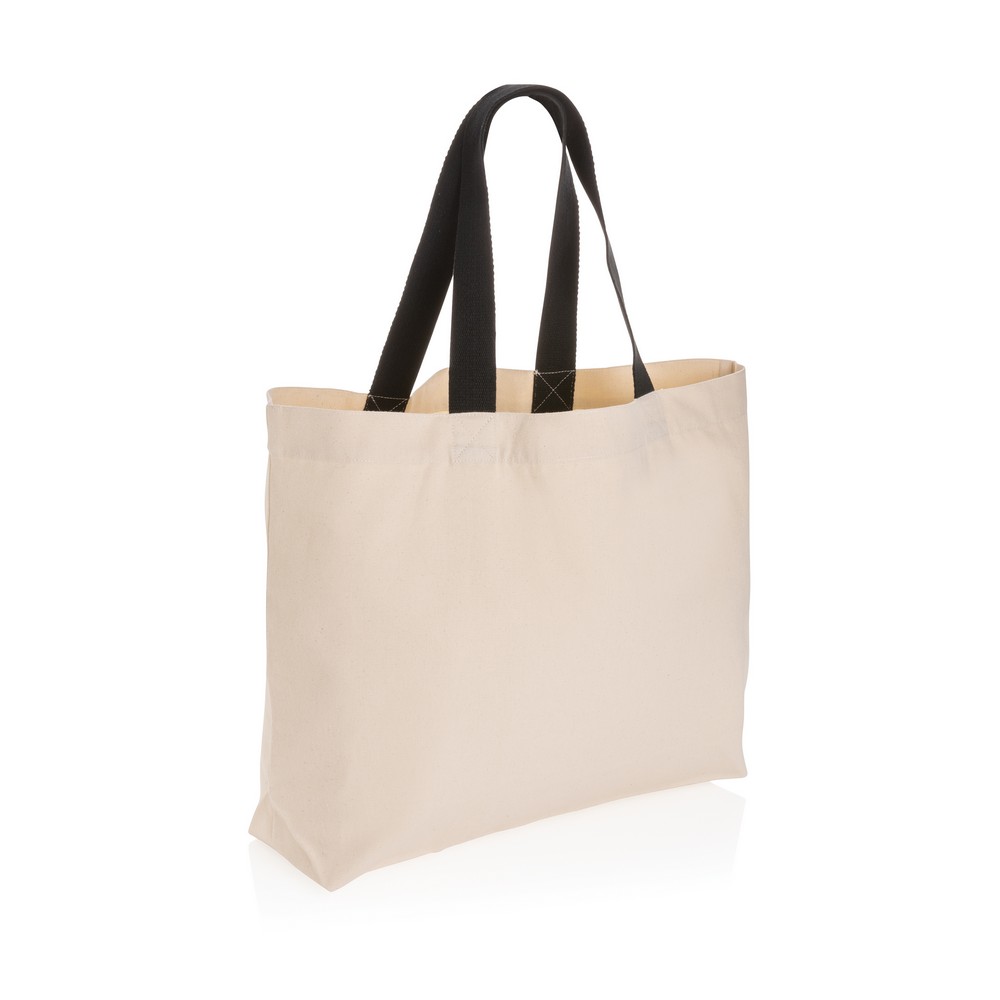 Torba na zakupy AWARE™, bawełna z recyklingu Biały P762.950 