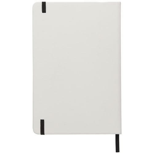 Biały notes A5 Spectrum z kolorowym paskiem Biały-Czarny 10713500 (3)