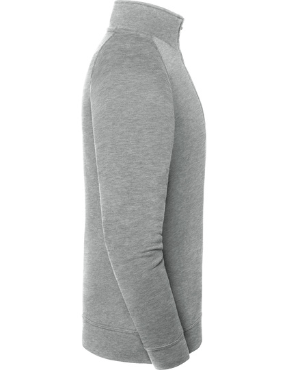 Bluza Klasyczna Bawełniana z Zamkiem Athletic Heather F383-993911 (4)