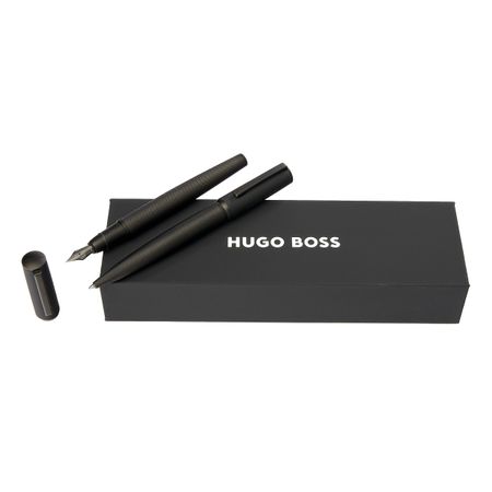 Gadżet reklamowy - Zesatw upominkowy Hugo Boss pióro wieczne i długopis - HSQ4742A + HSQ4744A
