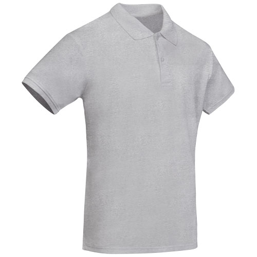 Prince koszulka polo z krótkim rękawem Marl Grey R66172U5 (3)