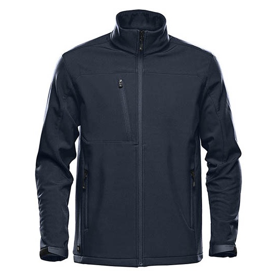 Kurtka Męska Softshell Wodoodporna Oddychająca - Navy & Navy Navy ST131-592102 