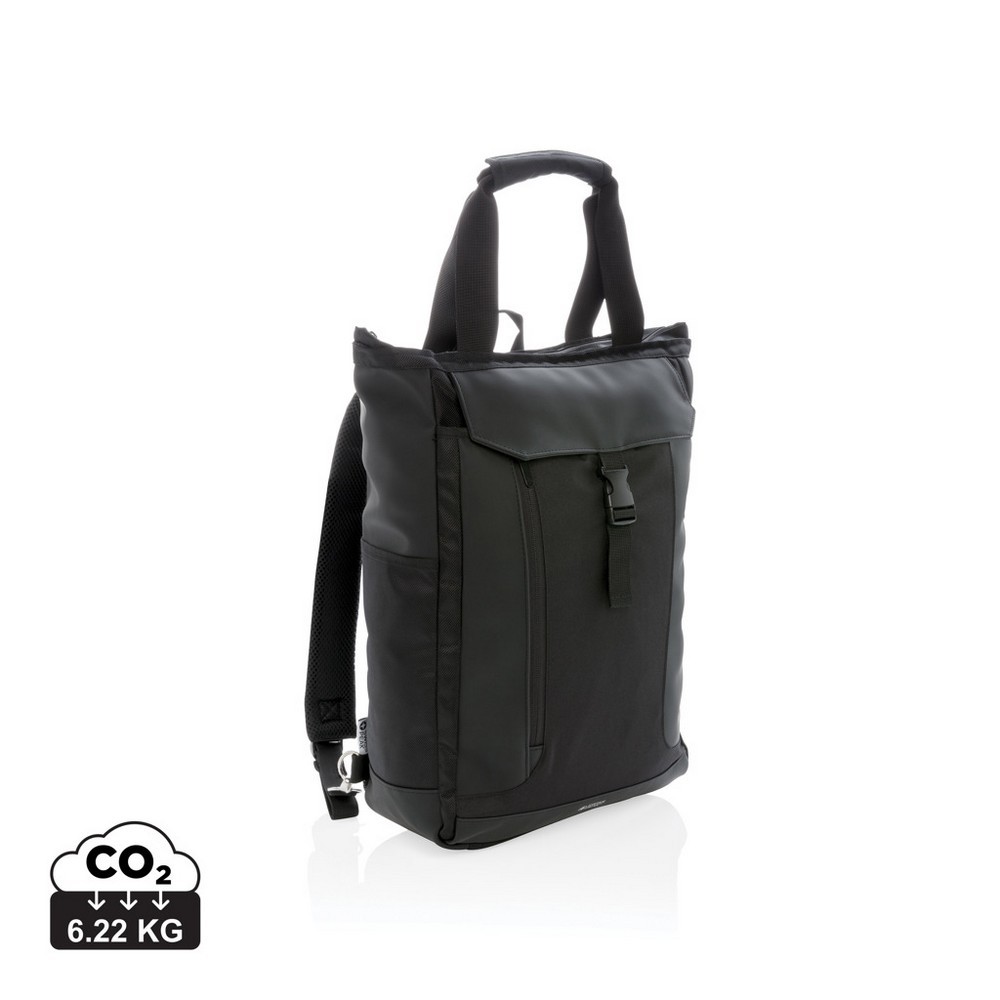 Plecak, torba na laptopa 15" Swiss Peak, ochrona RFID Czarny P762.451 (12)