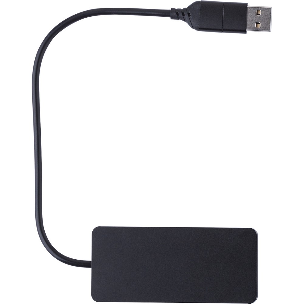 Hub USB i USB typu C Czarny V1689-03 (1)