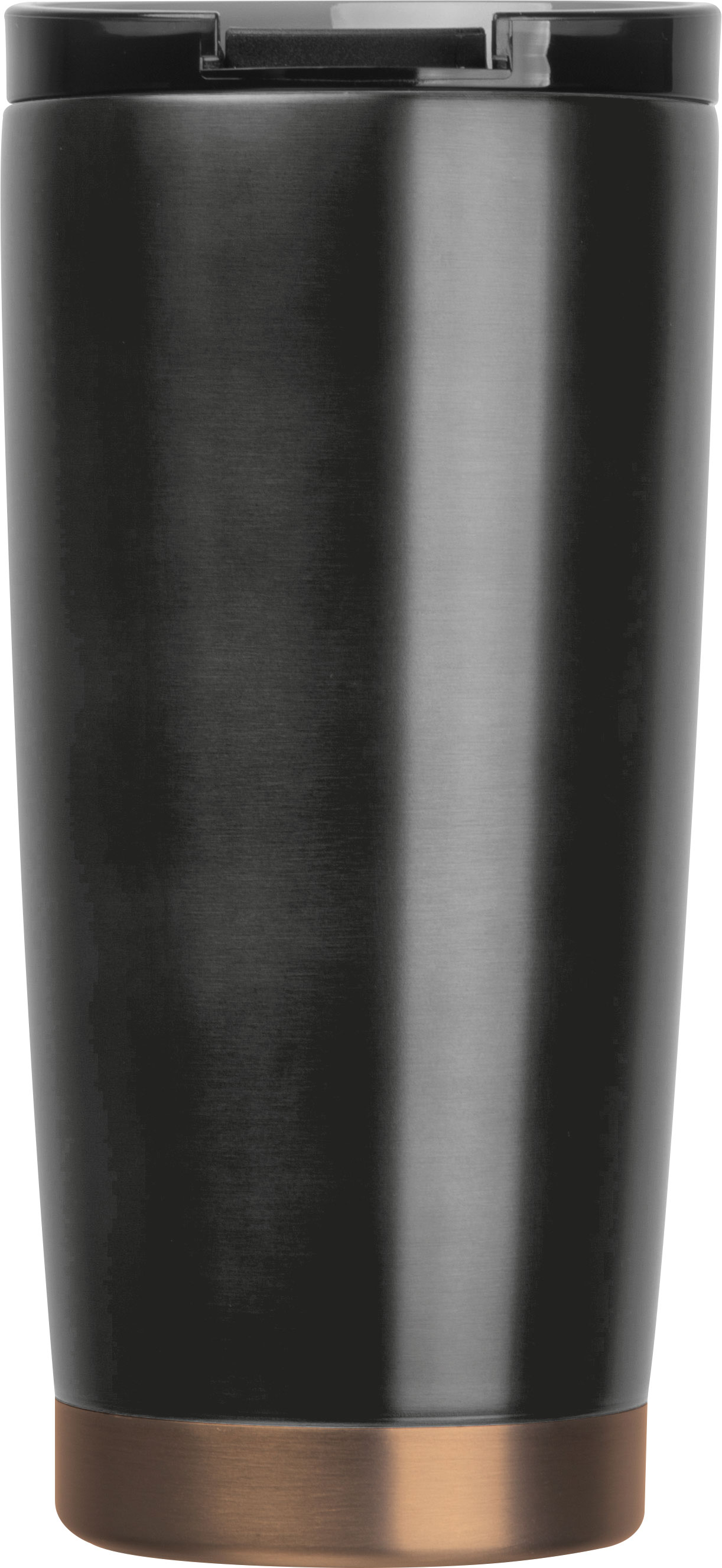 Kubek termiczny stalowy z recyklingu LA LOUVIERE MoLu 540 ml Czarny 535003 (5)