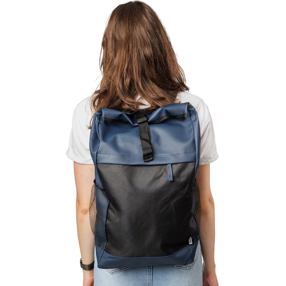 Zwijany plecak na laptopa 15" Niebieski VA285-11 