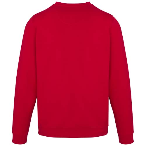 Jasper organiczna bluza unisex z recyklingu o gramaturze 280 g/m² z okrągłym dekoltem i certyfikatem OCS Czerwony 3956121A (3)