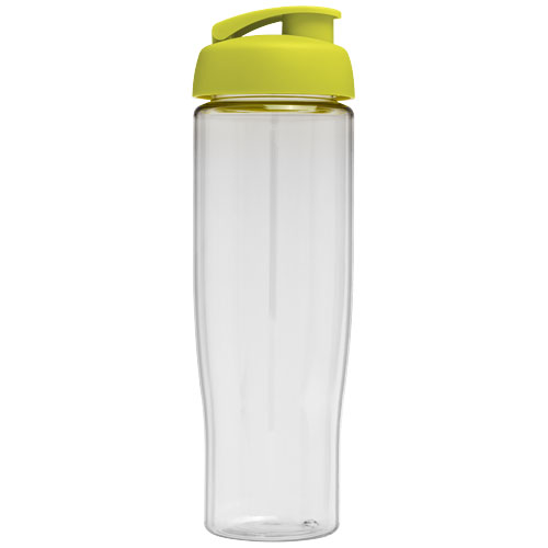 Bidon H2O Tempo® o pojemności 700 ml z wieczkiem zaciskowym Przezroczysty-Limonkowy 21004004 (3)