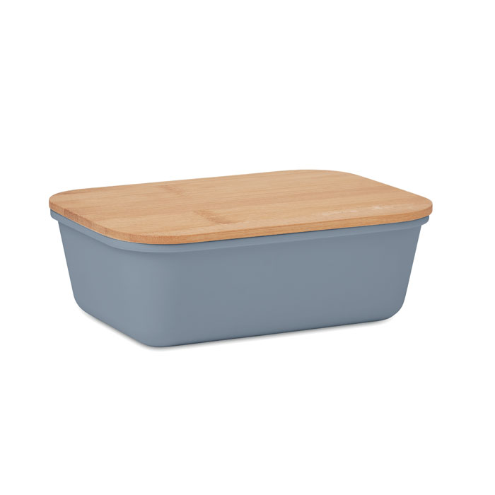 Gadżet reklamowy - Lunchbox z bambusową pokrywką
