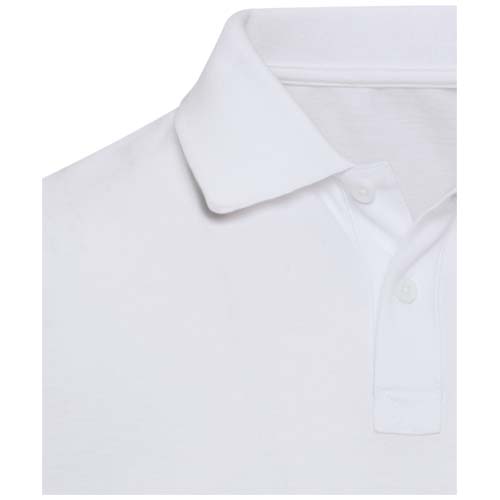 Beryl naturalna koszulka polo z recyklingu z krótkim rękawem, unisex, o gramaturze 220 g/m² Biały 3955801A (4)