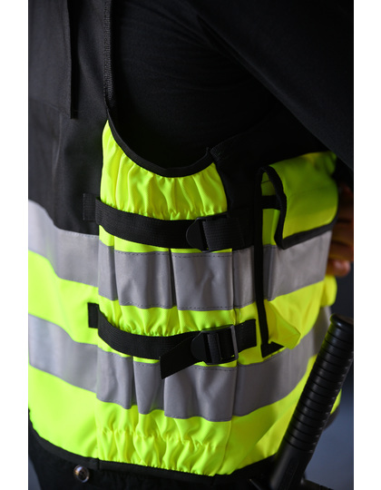 Kamizelka Taktyczna Odblaskowa Poliester Black KX162-995340 (4)