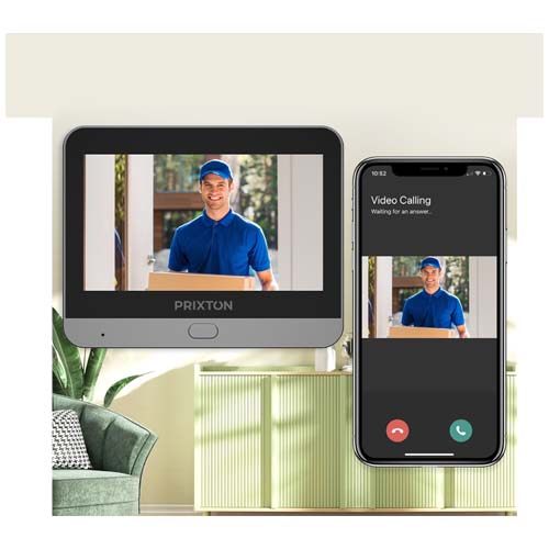 Prixton DV50 inteligentny wizjer do drzwi z Wi-Fi Czarny 1PA21190 (2)