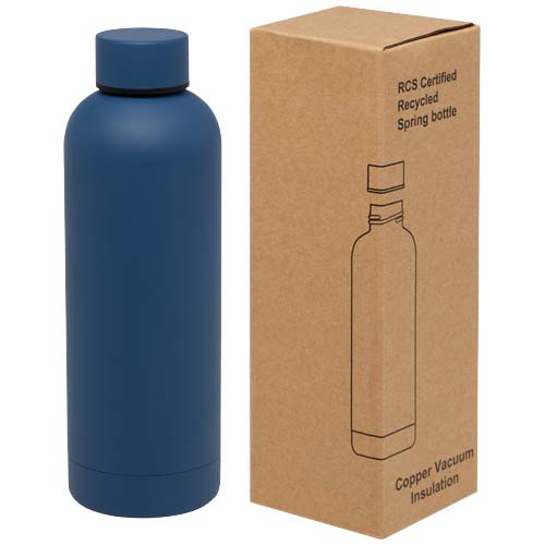 Gadżet reklamowy - Spring miedziana butelka próżniowa z certyfikatem RCS 500 ml