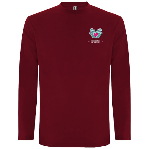 Extreme koszulka męska z długim rękawem Garnet R12172P5 (1)