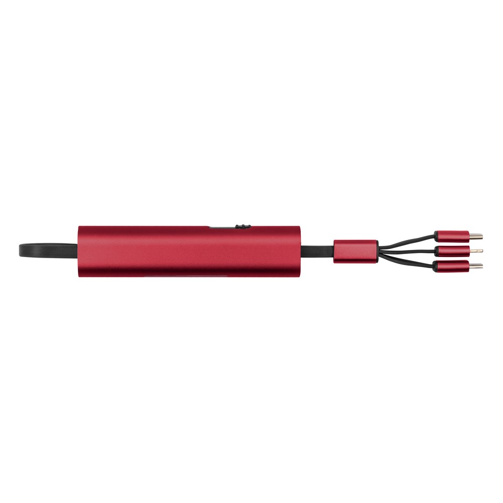Kabel do ładowania i synchronizacji | Evelyn Czerwony V0479-05 (10)
