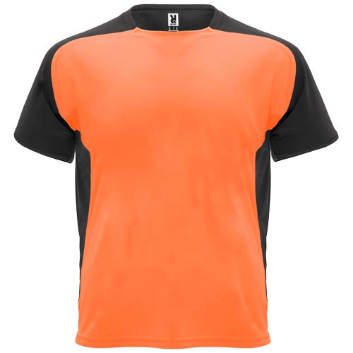 Bugatti sportowa koszulka unisex z krótkim rękawem Fluor Orange R63999A1 