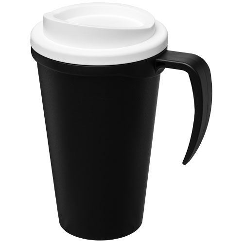 Kubek termiczny z serii Americano® Grande o pojemności 350 ml Czarny-Biały 21000413 