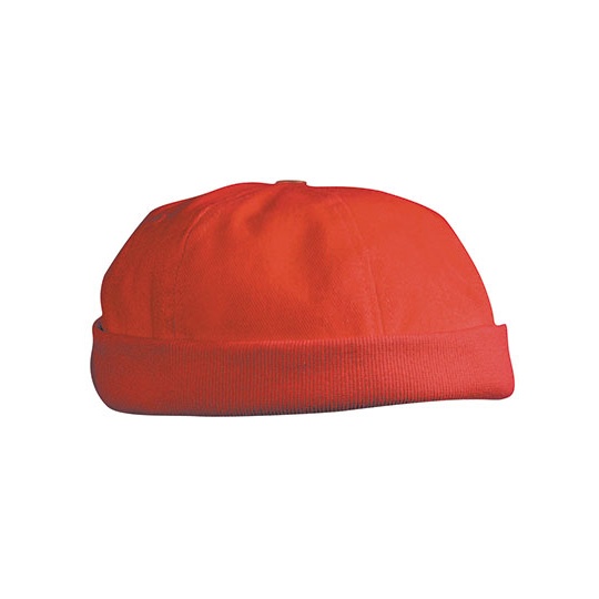 Czapka Docker Bawełniana 6-panelowa Red MB022-452473 
