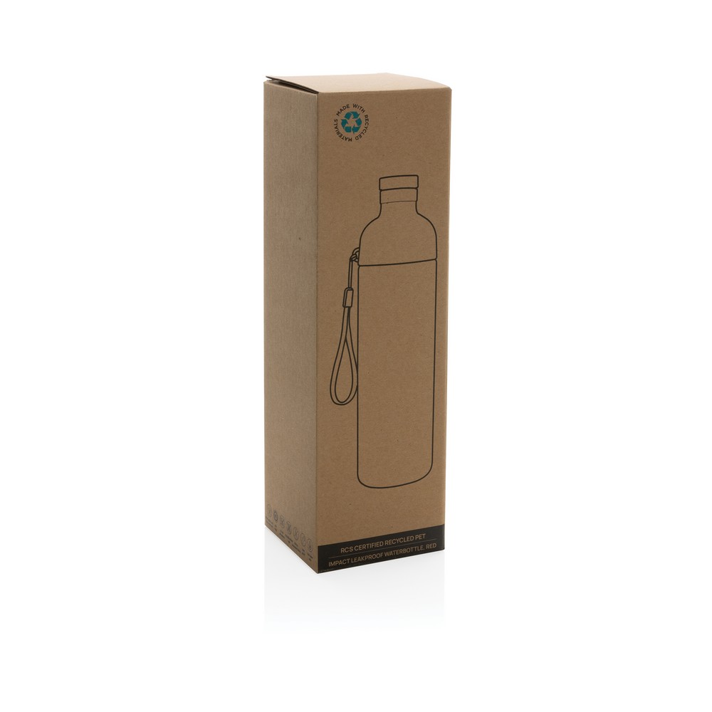 Butelka sportowa 600 ml Impact, RPET Czerwony P437.014 (9)