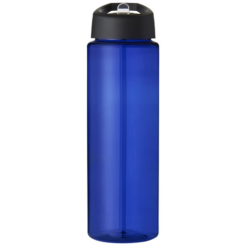 Bidon H2O Vibe o pojemności 850 ml z wieczkiem z dzióbkiem Niebieski-Czarny 21009604 (2)