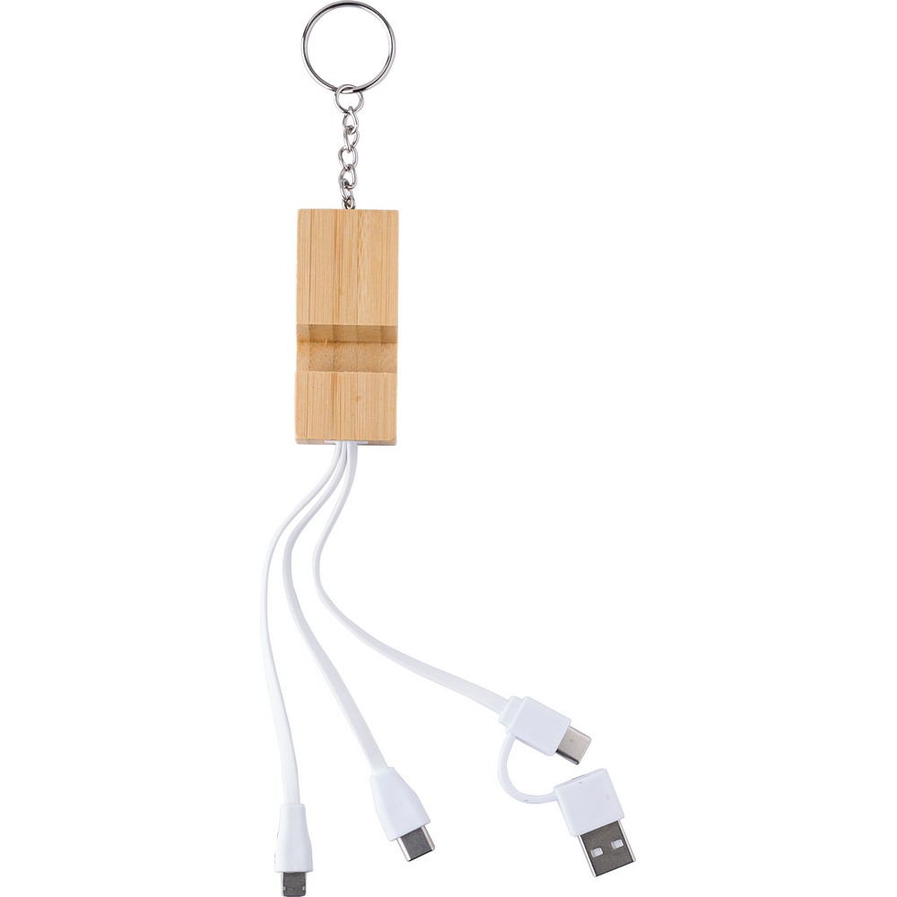 Kabel do ładowania, stojak na telefon Brązowy V1690-16 (1)