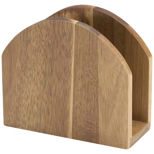 Charm - serwetnik wykonany z drewna akacjowego Drewniany 12651171 (3)