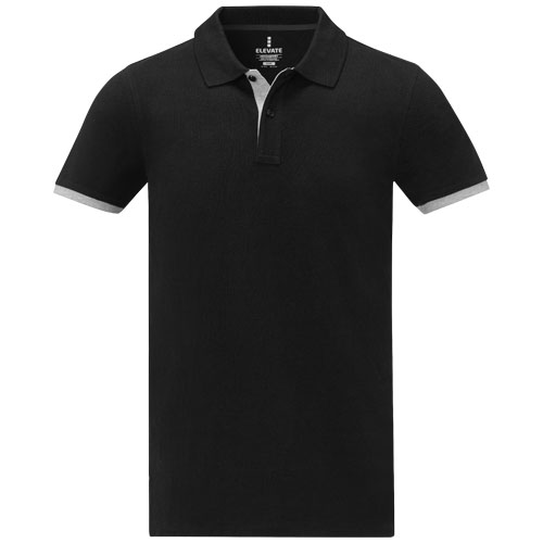 Męska koszulka polo duotone Morgan z krótkim rękawem Czarny 38110906 (3)