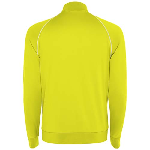 Bluza dziecięca Valier z zamkiem błyskawicznym na całej długości Fluorescencyjny żółty K04371CD (2)