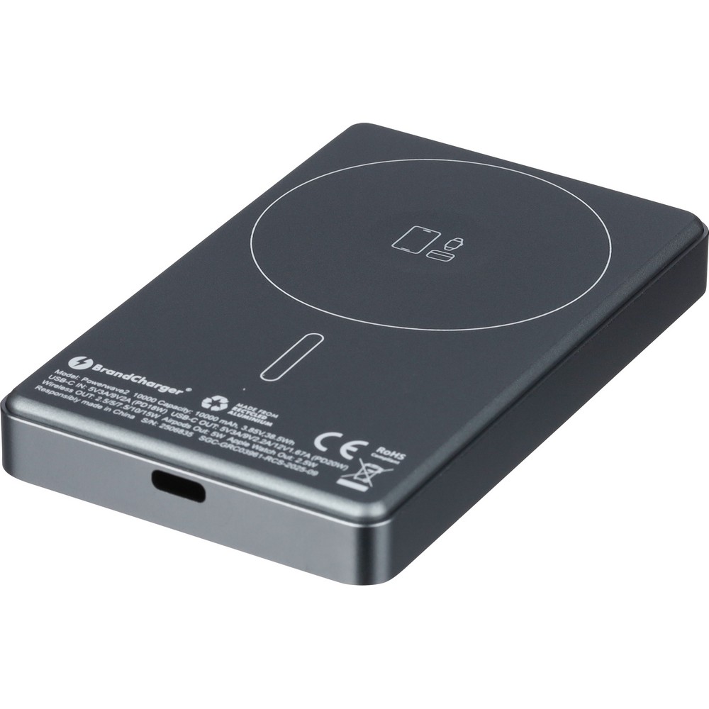 Power bank 10000 mAh BrandCharger Powerwave 2 Grafitowy VB339-15 