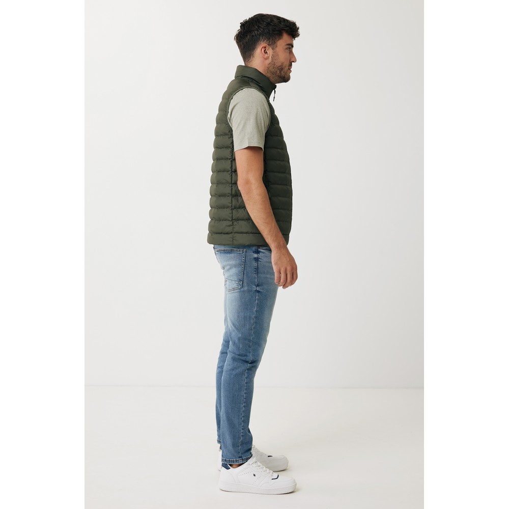 Męski bezrękawnik Iqoniq Meru, poliester z recyklingu Khaki T1702.020.L (7)
