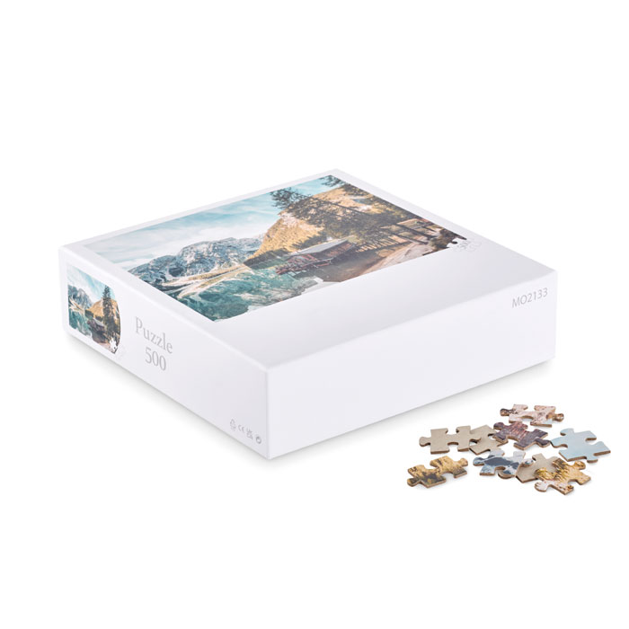 Gadżet reklamowy - Puzzle 500 elementów w pudełku