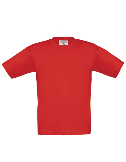 Dziecięcy T-shirt Klasyczny Bawełniany Red BCTK301-471857 