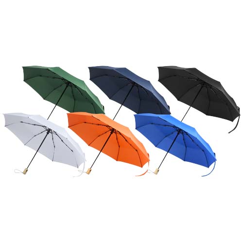 Renee – składany parasol 23 cale wyposażony w funkcję automatycznego otwierania i zamykania Pomarańczowy 13015931 (5)