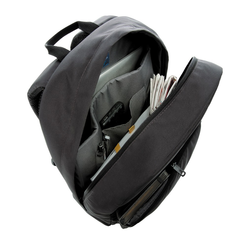 Plecak na laptopa 15,6" AWARE™ RPET Czarny P762.011 (6)