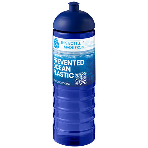 H2O Active® Eco Treble bidon z kopułową pokrywką o pojemności 750 ml  Niebieski-Niebieski 21048004 (1)