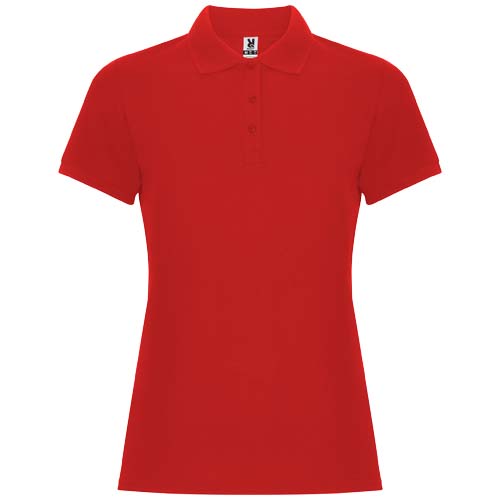 Pegaso Premium koszulka damska polo z krótkim rękawem Czerwony R66444I5 
