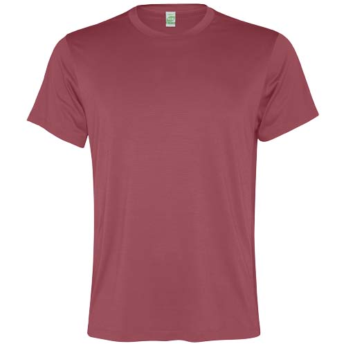 Slam sportowa koszulka męska z krótkim rękawem Berry Red R03048U1 