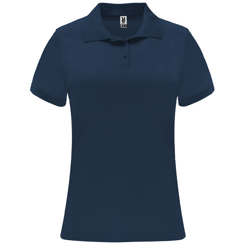 Monzha sportowa koszulka damska polo z krótkim rękawem Navy Blue R04101R1 