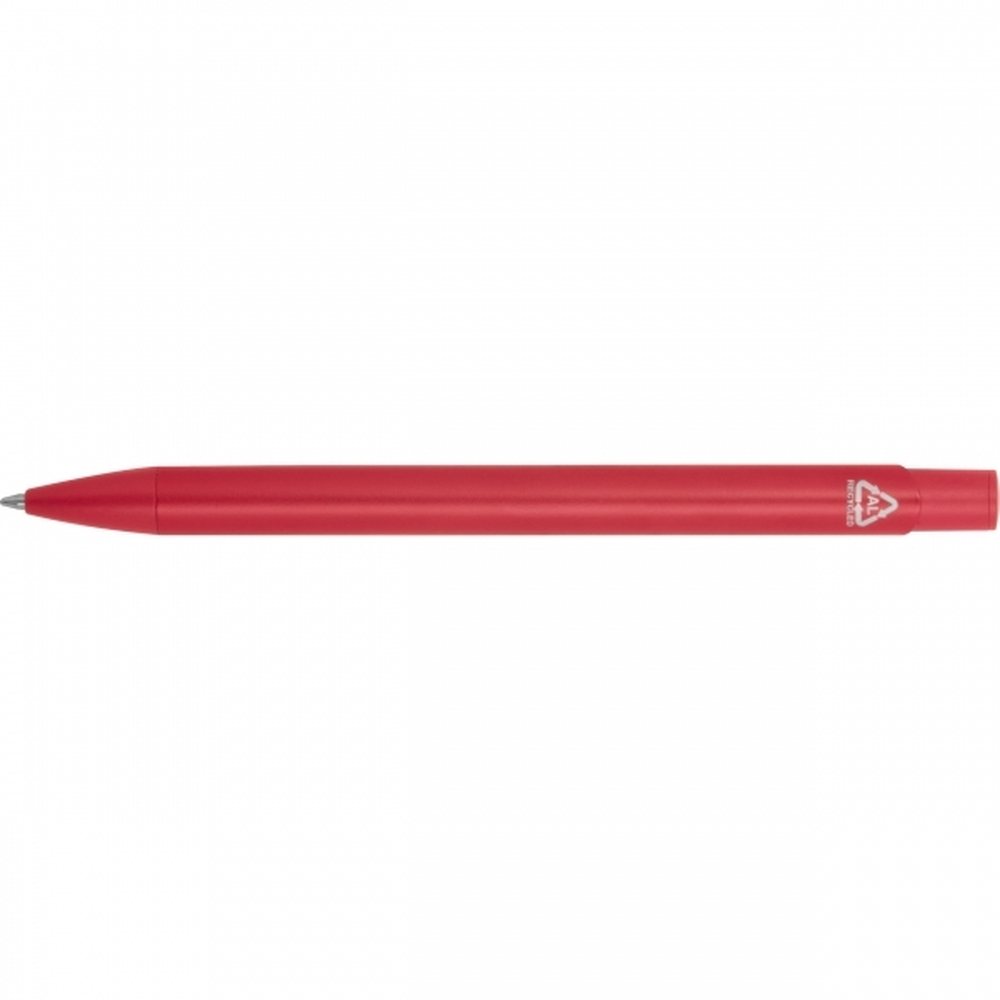 Długopis aluminiowy z recyklingu BILBAO Czerwony 528005 (3)