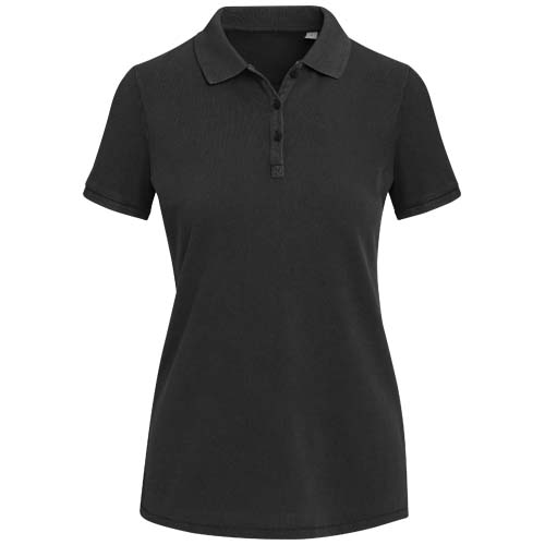 Calgary 200 g/m2 sprana damska koszulka polo Czarny 39568900 (2)