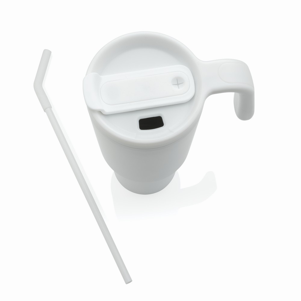 Kubek termiczny 900 ml Graphic 360 Biały P437.3203 (9)