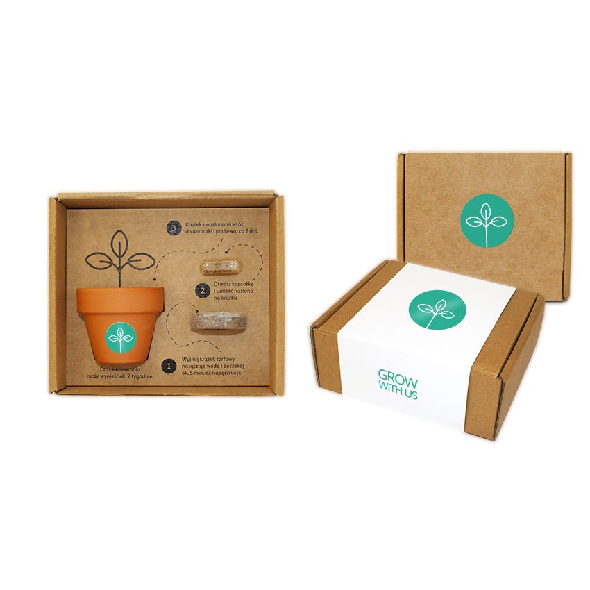 Gadżet reklamowy - 20x Roślinne etui